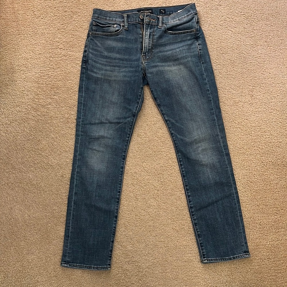 Lucky Brand 121 Slim Blue Jeans, 32 x 30